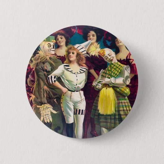 Badge Rond 5 Cm Le magicien d'Oz (Devant)
