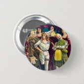Badge Rond 5 Cm Le magicien d'Oz (Devant & derrière)