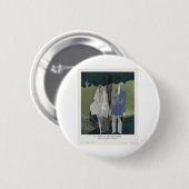 Badge Rond 5 Cm Le mariage mélancolique, Modes de Charles Martin (Devant & derrière)