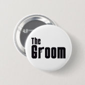 Badge Rond 5 Cm Le marié (Mafia) (Devant & derrière)