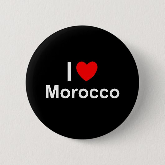 Badge Rond 5 Cm Le Maroc (Devant)
