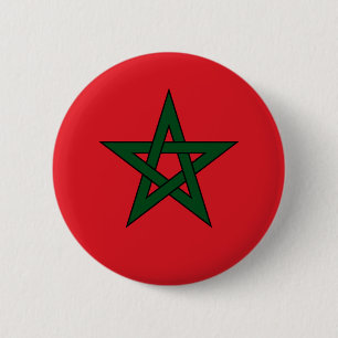 Badge Rond 5 Cm Le Maroc