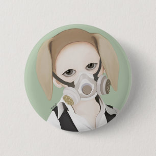 Badge Rond 5 Cm Le masque YIP