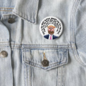 Badge Rond 5 Cm Le meilleur bouton de Donald Trump (En situation)