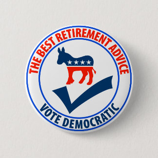 Badge Rond 5 Cm Le meilleur conseil de retraite