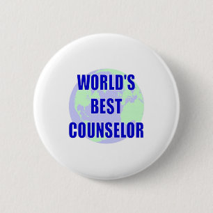 Badge Rond 5 Cm Le meilleur conseiller du monde