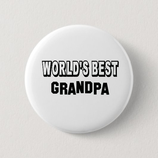 Badge Rond 5 Cm Le meilleur grand-papa du monde (Devant)