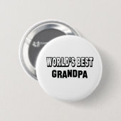 Badge Rond 5 Cm Le meilleur grand-papa du monde (Devant & derrière)