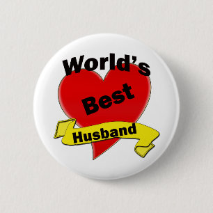 Badge Rond 5 Cm Le meilleur mari du monde