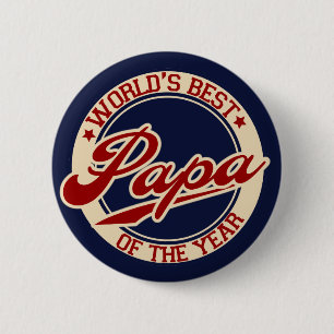 Badge Rond 5 Cm Le meilleur papa du monde