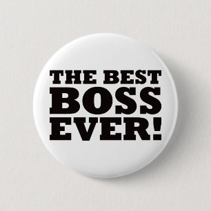 Badge Rond 5 Cm Le meilleur patron jamais
