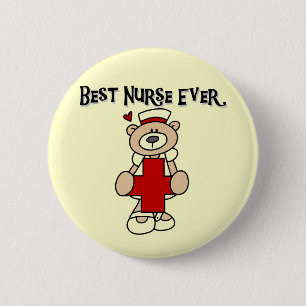 Badge Rond 5 Cm Le meilleurs T-shirts et cadeaux d'infirmière