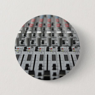 Badge Rond 5 Cm Le mélangeur rame le bouton de photo