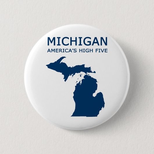 Badge Rond 5 Cm Le Michigan H5 (Devant)