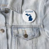 Badge Rond 5 Cm Le Michigan H5 (En situation)