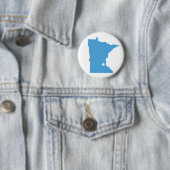 Badge Rond 5 Cm Le Minnesota ! (En situation)