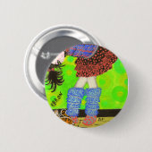 Badge Rond 5 Cm le mondede pit (Devant & derrière)