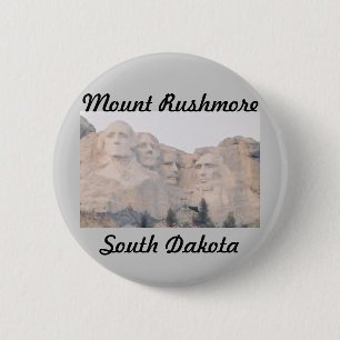 Badge Rond 5 Cm Le mont Rushmore