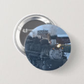 Badge Rond 5 Cm Le moteur exprès polaire (Devant & derrière)