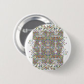 Badge Rond 5 Cm le motif cassé 3 a offert (Devant & derrière)