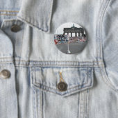 Badge Rond 5 Cm Le mur de Berlin (En situation)