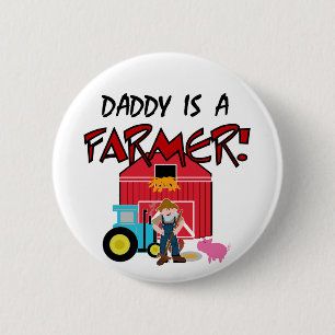 Badge Rond 5 Cm Le papa est des T-shirts et des cadeaux d'un