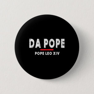 Badge Rond 5 Cm Le Pape De Chicago Leo Xiv Da Le Pape Cardinal Pré