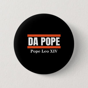 Badge Rond 5 Cm Le pape de Chicago Leo Xiv Le cardinal Robert Prev