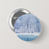 Badge Rond 5 Cm Le pays des merveilles d'hiver (Devant & derrière)