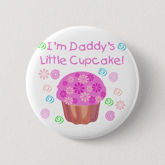 Badge Rond 5 Cm Le petit gâteau du papa (Devant)