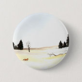 Badge Rond 5 Cm Le Petit Renard (Devant)