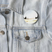 Badge Rond 5 Cm Le Petit Renard (En situation)