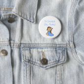 Badge Rond 5 Cm Le petit singe du grand-papa - T-shirts et cadeaux (En situation)
