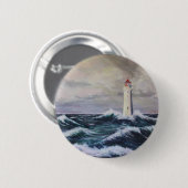 Badge Rond 5 Cm Le phare (Devant & derrière)