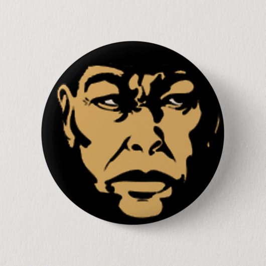 Badge Rond 5 Cm Le Pin de visage (Devant)