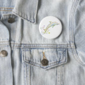 Badge Rond 5 Cm Le plus cher dauphin (En situation)