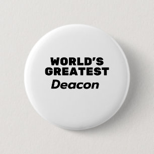 Badge Rond 5 Cm Le plus grand diacre du monde