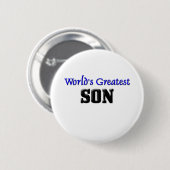 Badge Rond 5 Cm Le plus grand fils du monde (Devant & derrière)