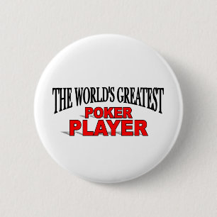 Badge Rond 5 Cm Le plus grand joueur de poker du monde