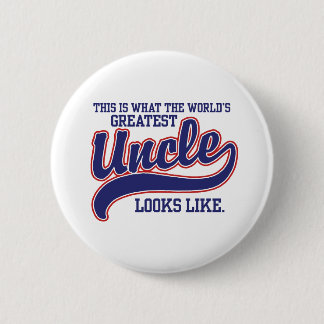 Badge Rond 5 Cm Le plus grand oncle du monde