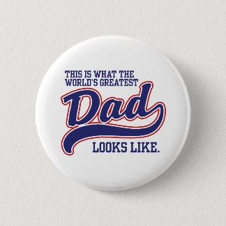 Badge Rond 5 Cm Le plus grand papa du monde