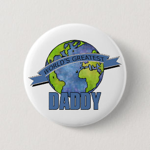 Badge Rond 5 Cm Le plus grand papa du monde