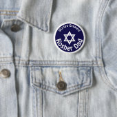 Badge Rond 5 Cm Le plus grand papa Kosher du monde (En situation)