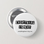 Badge Rond 5 Cm Le pochoir marque avec des lettres le bouton (Devant & derrière)