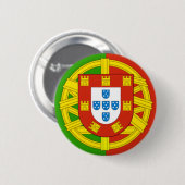 Badge Rond 5 Cm Le Portugal (Devant & derrière)