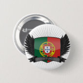 BADGE ROND 5 CM LE PORTUGAL (Devant & derrière)