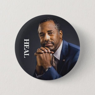 Badge Rond 5 Cm Le président 2016 de Ben Carson GUÉRISSENT
