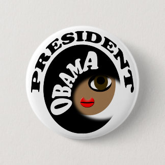 Badge Rond 5 Cm Le Président Obama Buttons