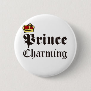 Badge Rond 5 Cm Le Prince Charming