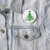 Badge Rond 5 Cm Le Prince Vert moderne (En situation)